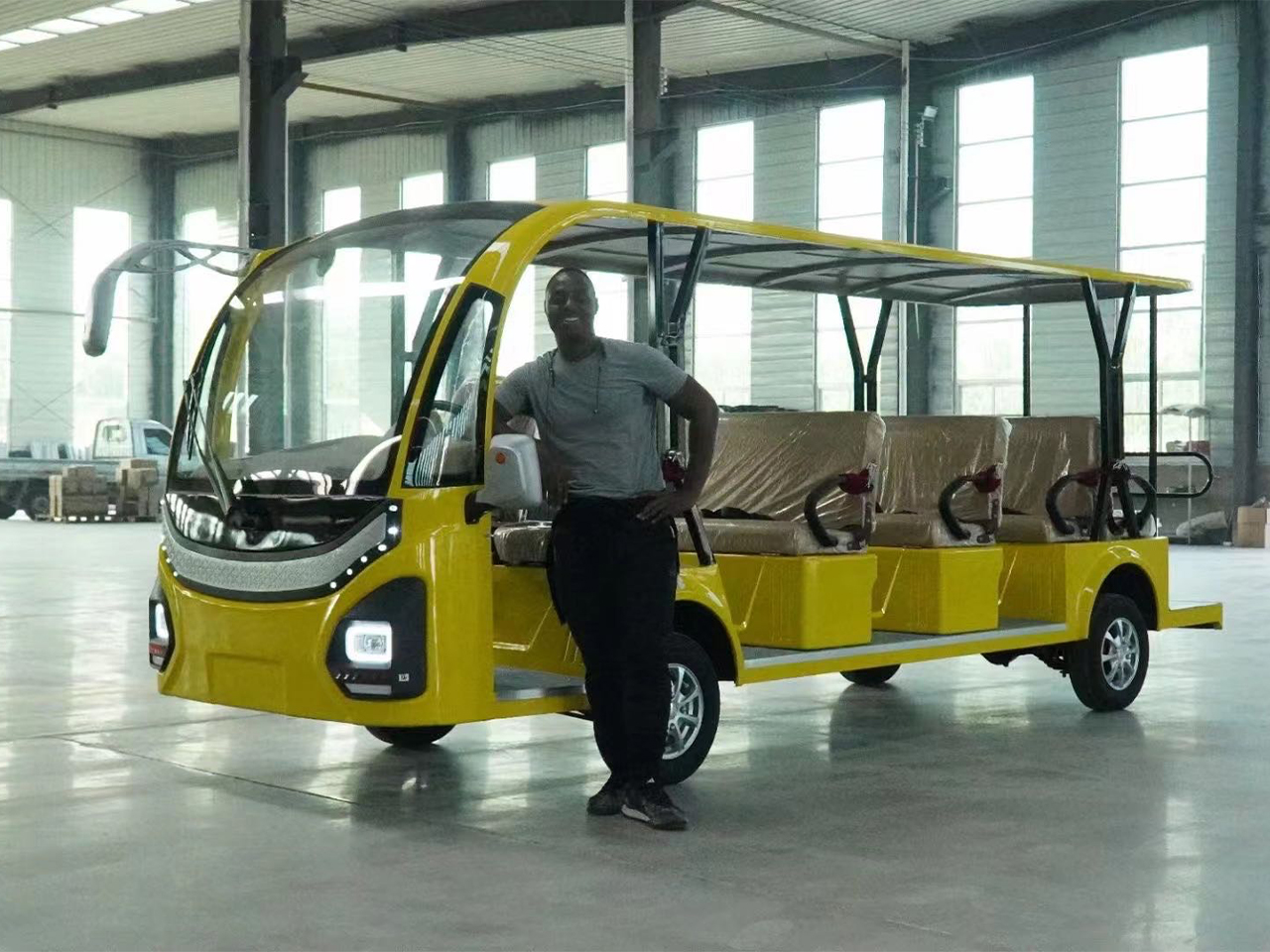 電動訓練觀光車高爾夫球車出口產品